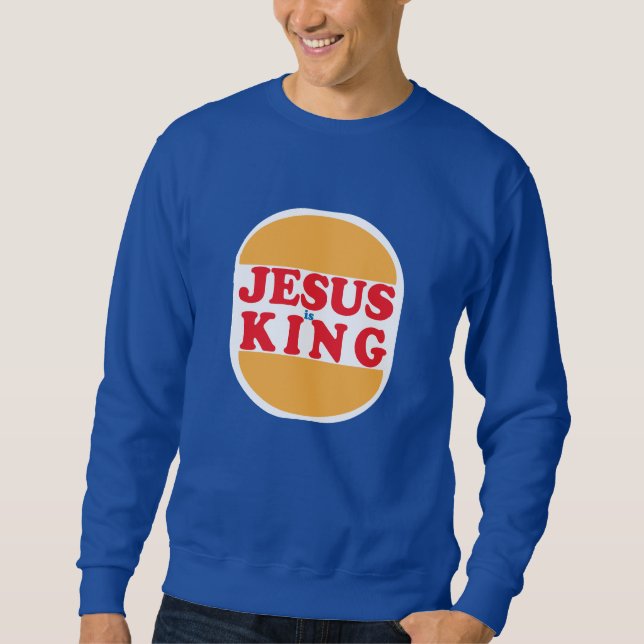 Moletom Jesus é Rei - Cristão (Frente)