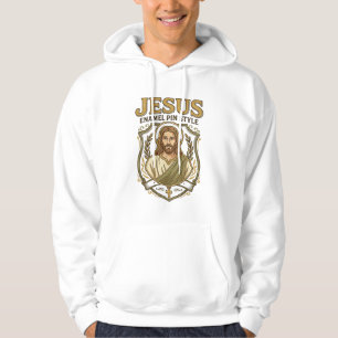 Moletom Jesus Enamel Pin Estilo Jesus Enamel Pin Cristão 
