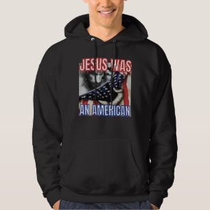 Moletom Jesus Era Uma Bandeira Americana No Dia 4 De Julho