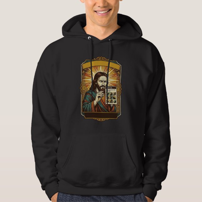 Moletom Jesus Escadas Embaçadas Teste Captcha Segurança Te (Frente)
