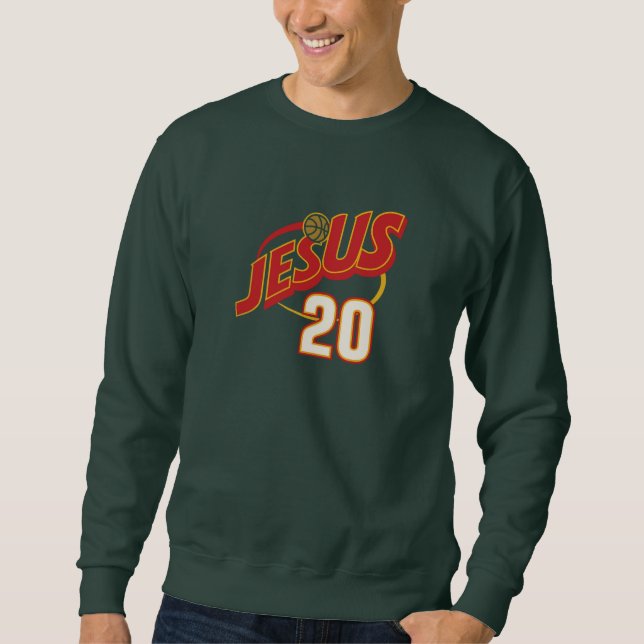 Moletom JESUS - Esportes 20 - Cristão (Frente)