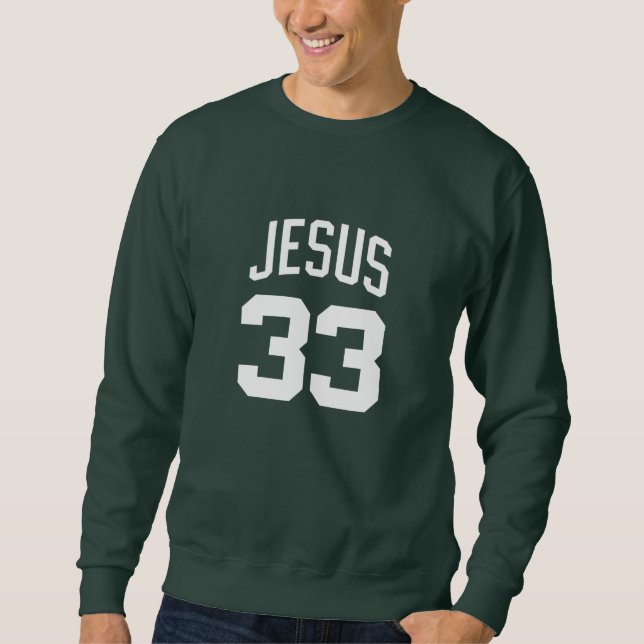 Moletom JESUS - Esportes 33 - Cristão (Frente)