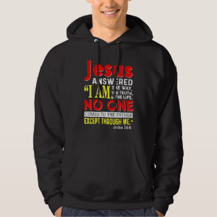 Moletom Jesus, Eu Sou A Verdade E O Cristão Da Vida