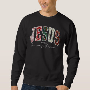 Moletom Jesus Lucas 2:11 O Motivo Da Temporada Citação
