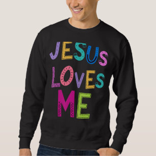 Moletom Jesus Me Ama Igreja Católica Religiosa Cristã