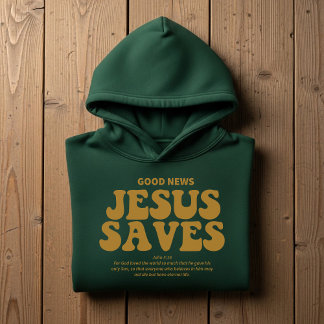 Moletom Jesus Saves, Christian faith
