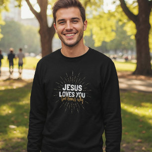 Moletom Jesus Te Ama - Deus Sabe Por Que Suar
