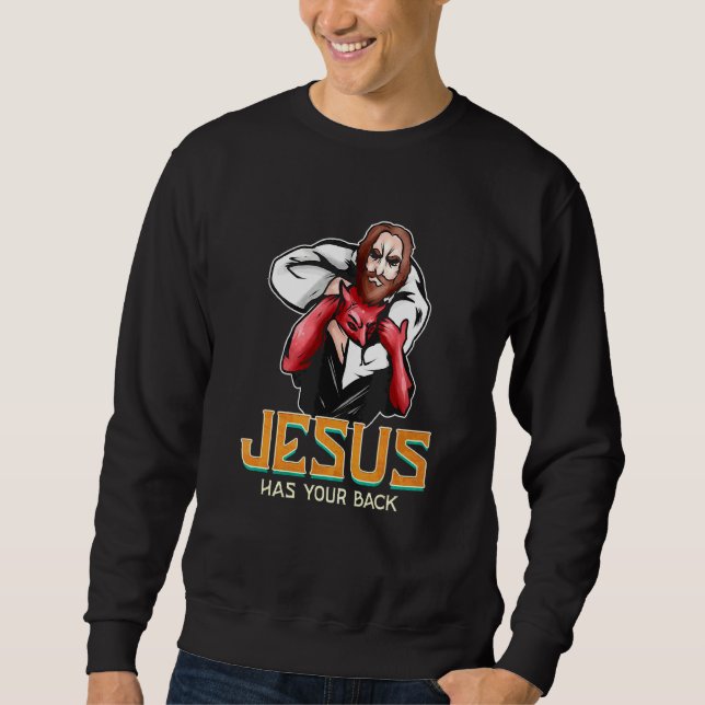 Moletom Jesus Tem Seu Jujitsu De Volta (Frente)