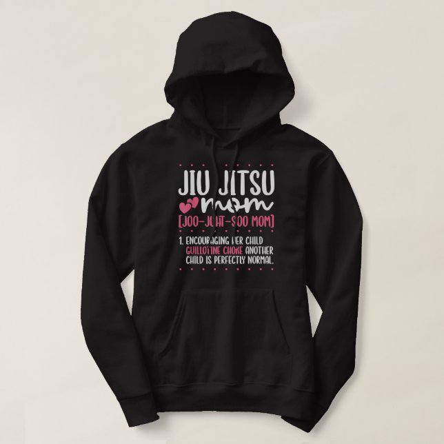 Moletom Jiu Jitsu Mãe Jiujitsu BJJ Brasileiro Jiu Jitsu (Frente do Design)