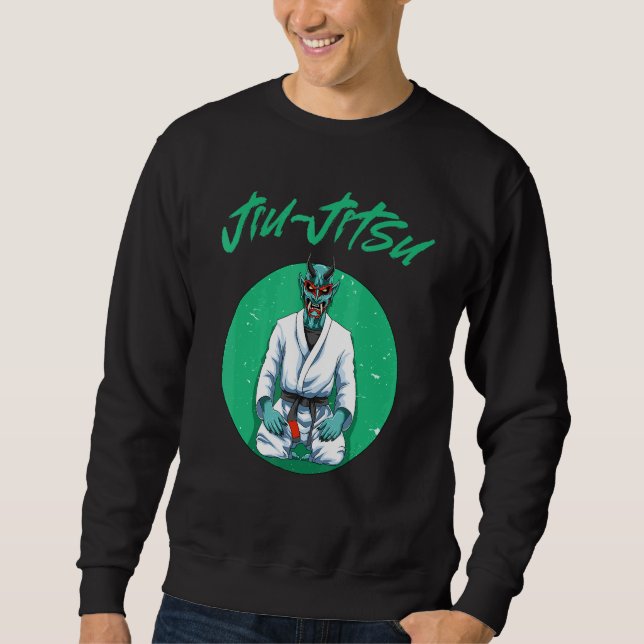 Moletom Jiu Jitsu Oni Demon (Frente)