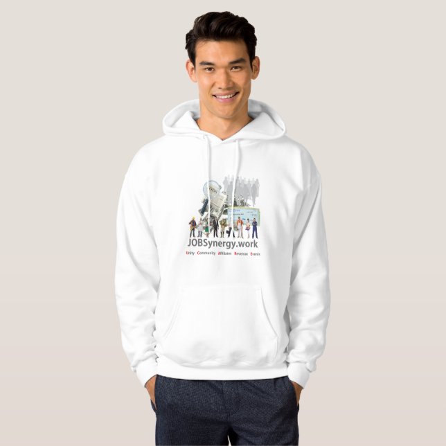Moletom JOBSynergy - Hoodie (Frente Completa)