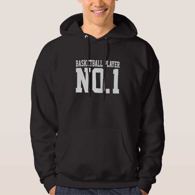 Moletom Jogador de basquetebol nº 1 (Frente)
