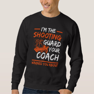 Moletom Jogador de basquetebol para Guarda de basquete