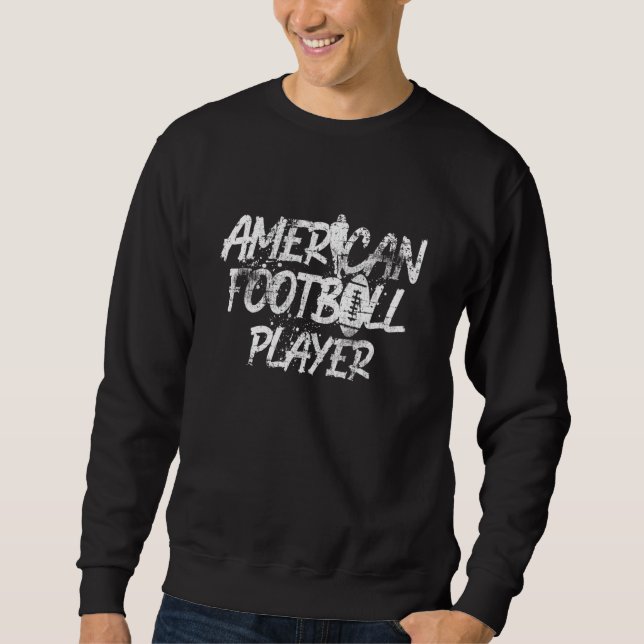Moletom Jogador de futebol americano Rugby (Frente)