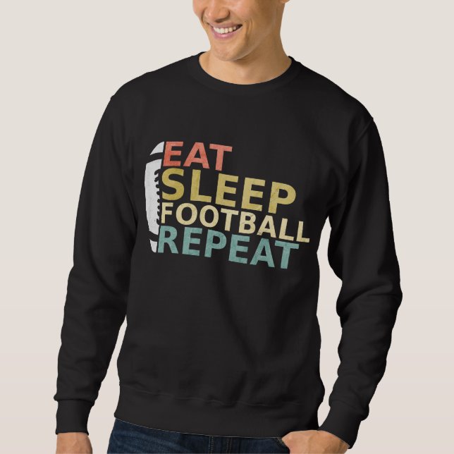 Moletom Jogador de futebol come futebol (Frente)