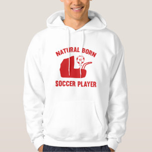 Moletom Jogador de futebol de Nascer natural