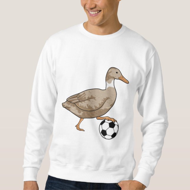 Moletom Jogador de futebol do Duck (Frente)
