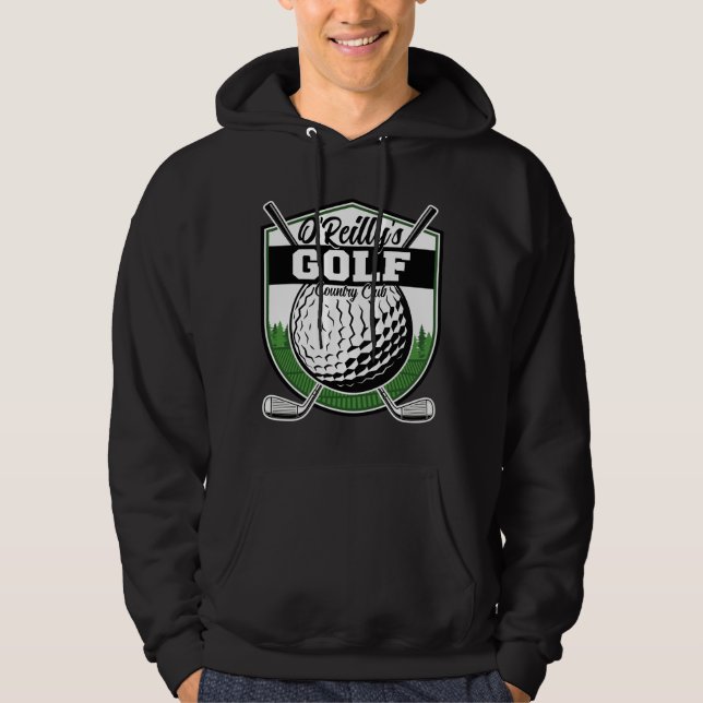 Moletom Jogador de Golfe Personalizado Pro Golf Country Cl (Frente)