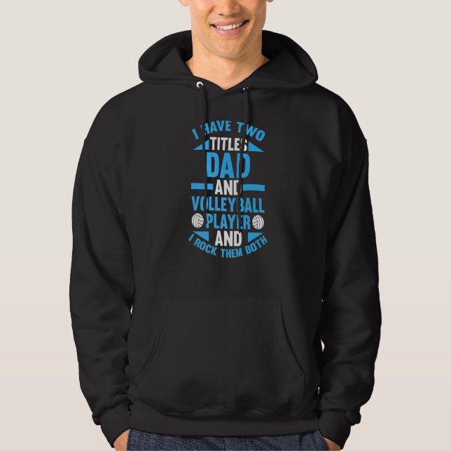 Moletom Jogador de Voleibol Padre Pai (Frente)