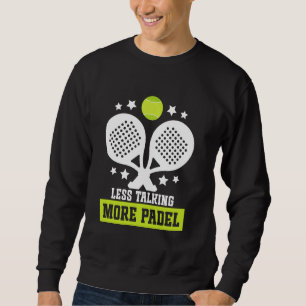 Moletom Jogador Raquet Ball Racket Menos Fala Jogador Do J