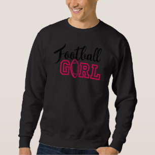 Moletom Jogadora De Futebol Feminino E Rapariga Do Gráfico