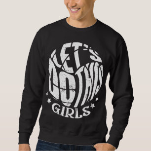 Moletom Jogadora de Voleibol Feminino
