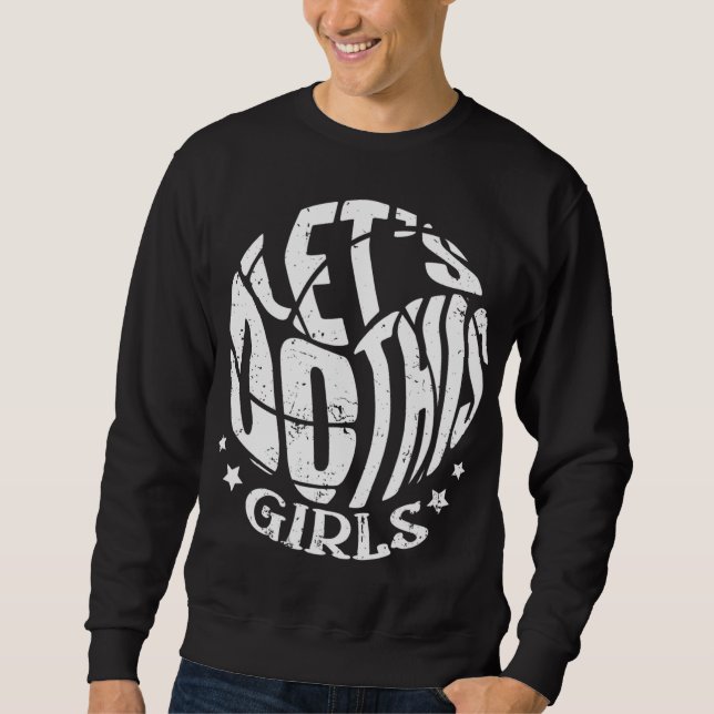 Moletom Jogadora de Voleibol Feminino (Frente)