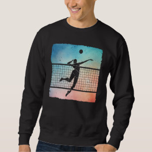 Moletom Jogadora De Voleibol Masculino