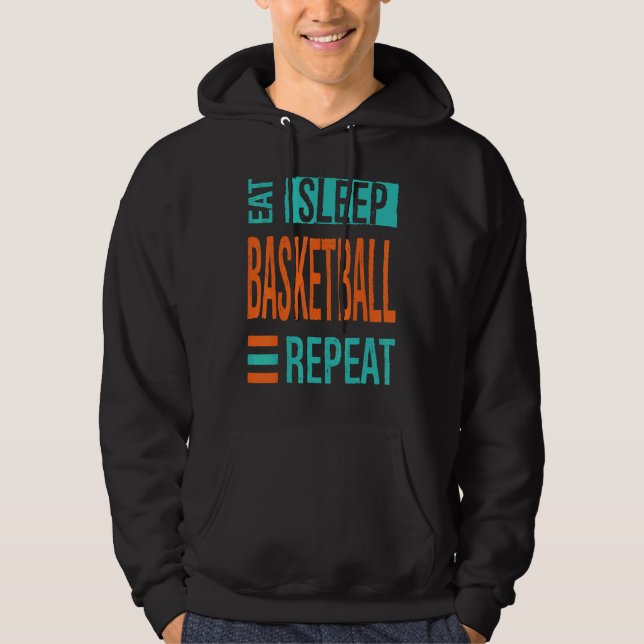 Moletom Jogadores Rou Repetirem Jogadores de Basquete no S (Frente)