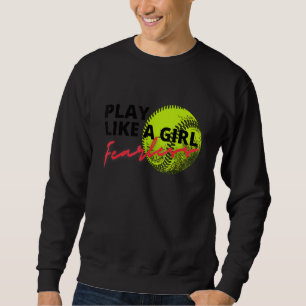 Moletom Jogar Softball Sem Carinho Como Divertir Uma Garot