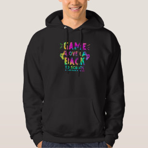Moletom Jogo De Volta À Escola Tie Dye Gamer Boys Crianças