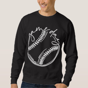 Moletom Jogo Dia de Baseball Vida Softball com Bleball