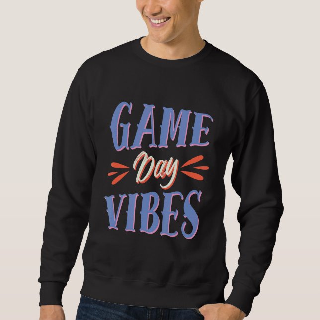 Moletom Jogo Dia Vibes Equipe de Voleibol (Frente)