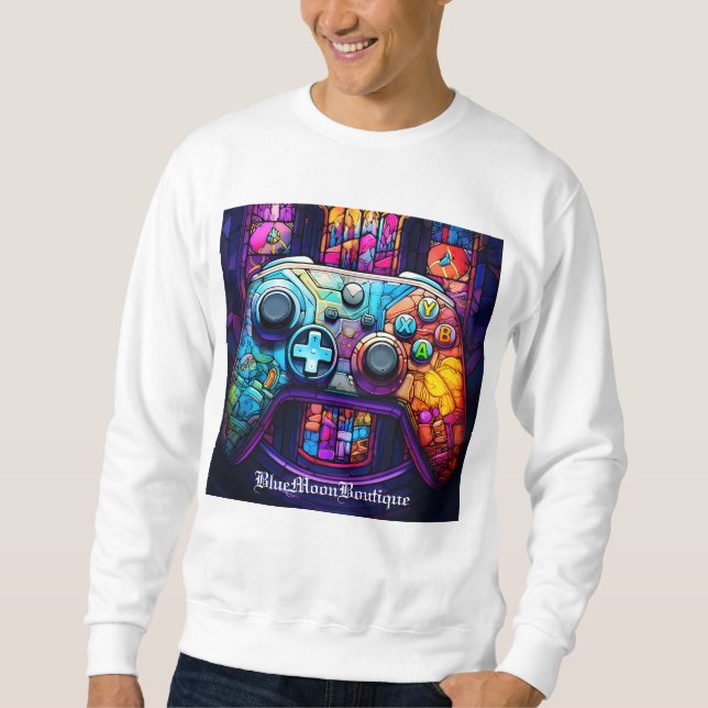 Moletom Jogos de Vidro Manchado (Frente)
