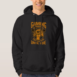 Moletom Jogos em andamento Não fale comigo Gaming V engraç