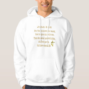 Moletom John 3:16 t-shirt cristã