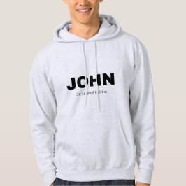 Moletom JOHN Edição Limitada