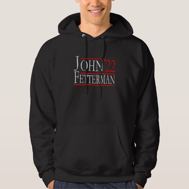 Moletom John Fetterman 2022 For Us Senate Pennsylvania Dem (Frente)