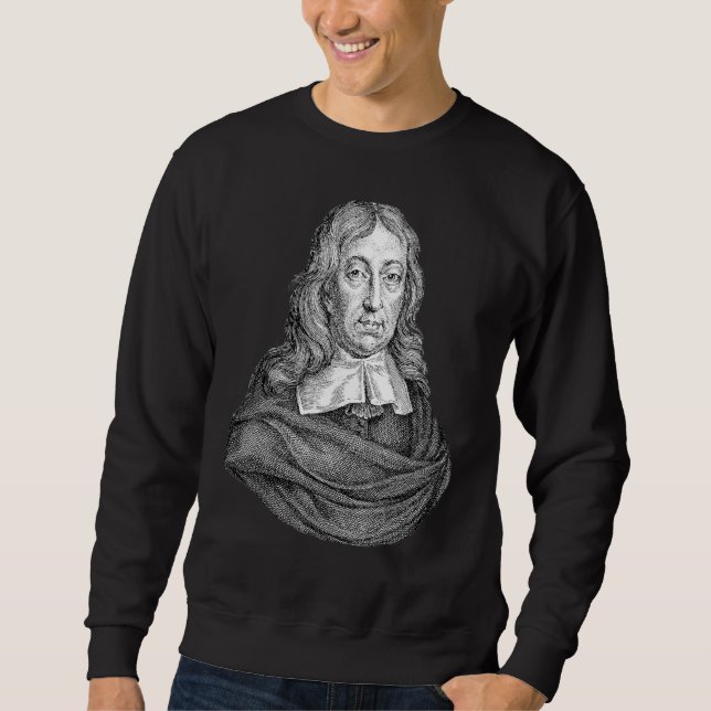 Moletom John Milton Retrait Line Art Author (Frente)