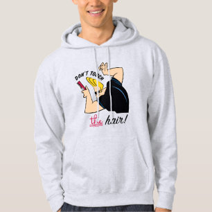 Moletom Johnny Bravo Comb - Não toque no cabelo!