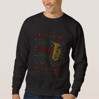 Moletom Joy Tuba World Funny Musician Christmas