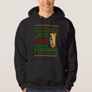 Moletom Joy Tuba World Music Lover Xmas Gift Ugly Tuba Chr