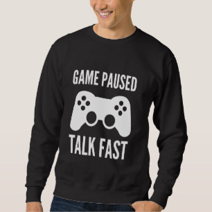 Moletom Joystick Co. Joystick Joystick Joystick Pausado do
