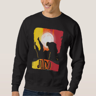 Moletom Judô Masculino Judoca Vintage Anos 80 Retrô Arte M