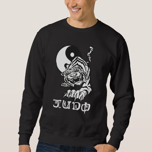 Moletom Judo Yin Yang Tiger (Frente)