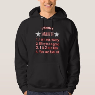 Moletom Jura muito, me desculpe por ser bom na Design
