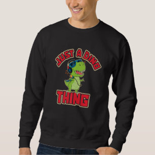 Moletom Jurássico Fofo Dino Criança Bebê Dinossauro Música