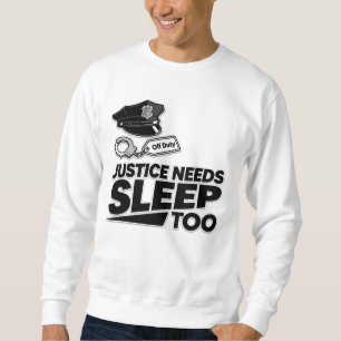 Moletom Justiça Também Precisa Dormir Lei Minimalista Apli