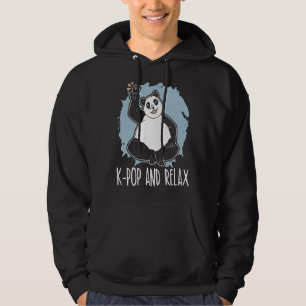 Moletom K Pop e Relaxe Panda Coreana Pop Music South Kore