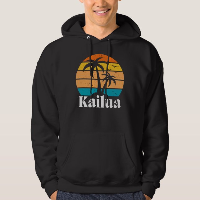 Moletom Kailua Retro Vintage (Frente)